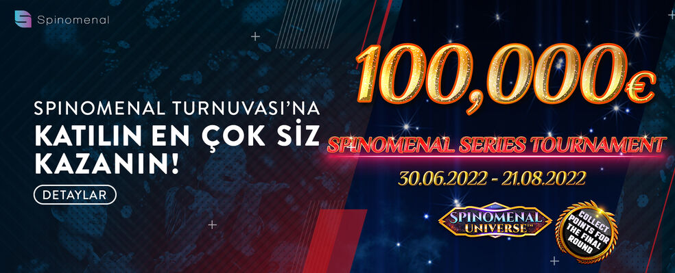 Spinomenal Turnuvası'na katılın en çok siz kazanın!